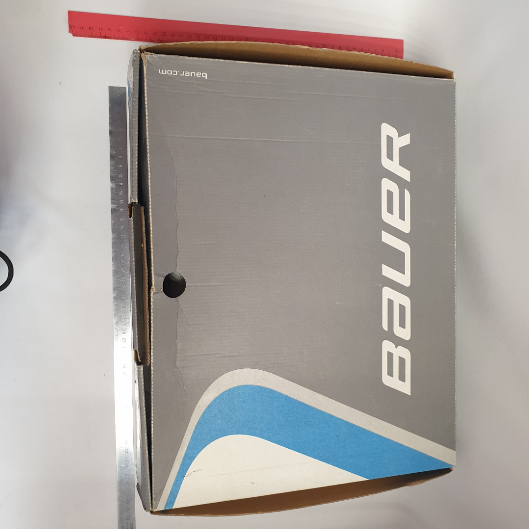 Б / У  Коньки хоккейные Bauer Flexlite 2.0, размер 44,5, в коробке. Китай. Картинка 3
